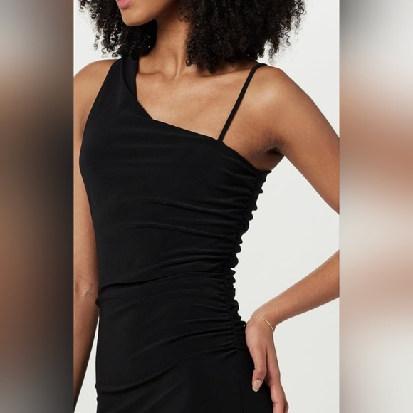 The Drop Women's Lupita Draped One-Shoulder Maxi Dress #706 - Picture 6 of 11